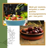 Olive Nere Peranzana in Salamoia (4 confezioni) - immagine 6